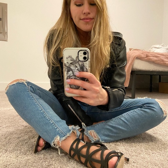 Turtle Neck Talbots Burnt Orange Short Sleeve Top Medium - Picture 2 of 6